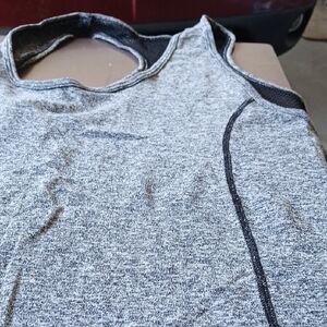 Gray Women's Shoactive Size Large Tank Top